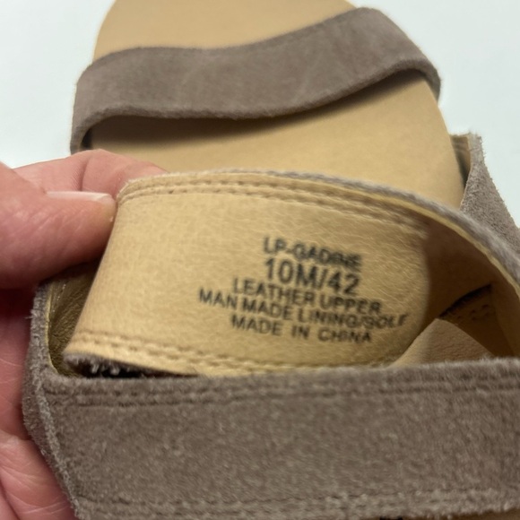 Lucky‎ Brand Leather Sandals Women LP- Gadine  Size 10 Tan Color - Picture 8 of 12